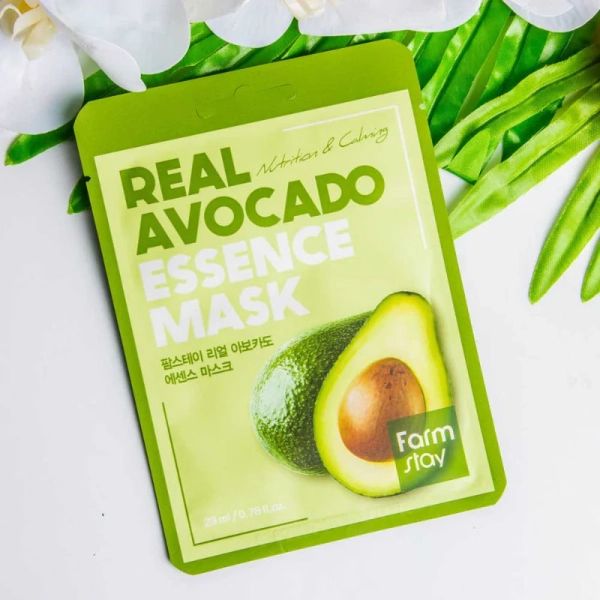 Farmstay Real Avocado Essence Mask Farmstay Real Avocado Essence Mask