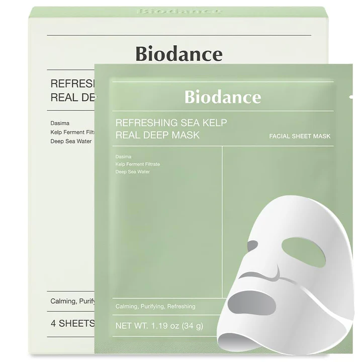 BIODANCE Refreshing Sea Kelp Real Deep Mask 1τμχ BIODANCE Refreshing Sea Kelp Real Deep Mask 1τμχ